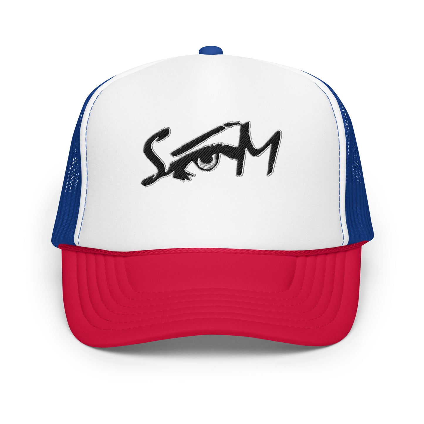 (Embroidered) STATEOFMIND LA Eye Logo- Foam trucker hat