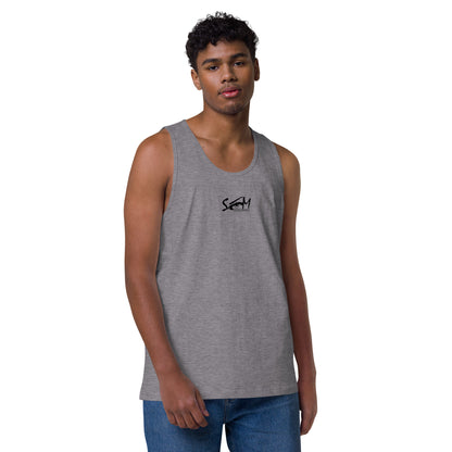 Logo DTG Print- men's premium tank top