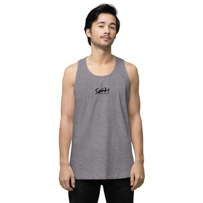 Logo DTG Print- men's premium tank top
