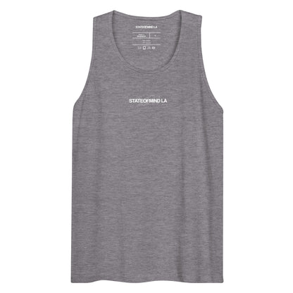 Name & Logo DTG Print- Men’s premium tank top