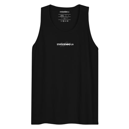 Name & Logo DTG Print- Men’s premium tank top