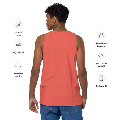Logo DTG Print- men's premium tank top