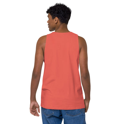 Name & Logo DTG Print- Men’s premium tank top