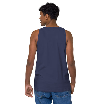 Name & Logo DTG Print- Men’s premium tank top