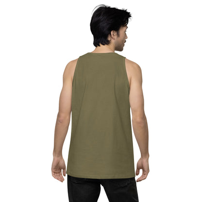 Name & Logo DTG Print- Men’s premium tank top