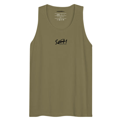 Logo DTG Print- men's premium tank top