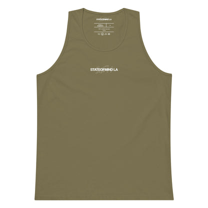 Name & Logo DTG Print- Men’s premium tank top