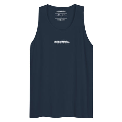 Name & Logo DTG Print- Men’s premium tank top