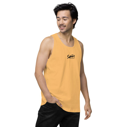 Logo DTG Print- men's premium tank top