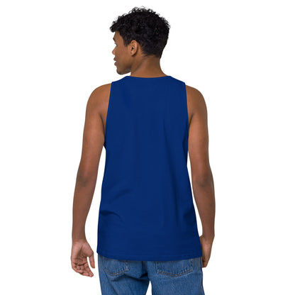 Name & Logo DTG Print- Men’s premium tank top