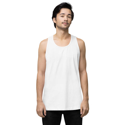 Name & Logo DTG Print- Men’s premium tank top