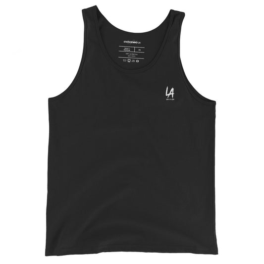 LA Logo Print- Unisex Tank Top