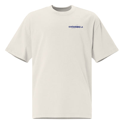 "City of Angels" DTG Print Oversized faded t-shirt