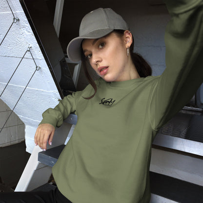 Logo DTG Print Crew Neck- Unisex Sweatshirt