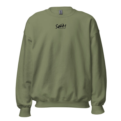 Logo DTG Print Crew Neck- Unisex Sweatshirt
