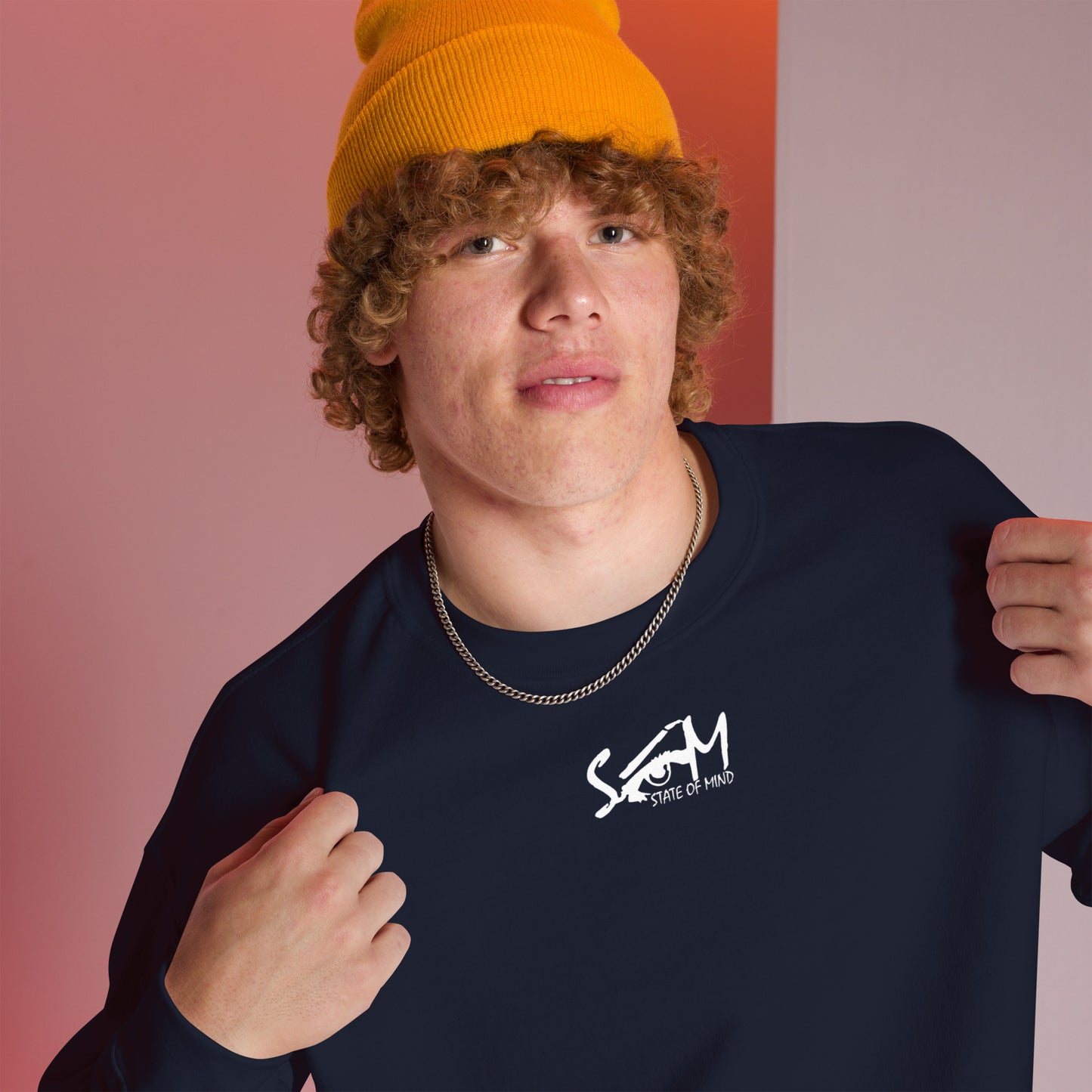 Logo DTG Print Crew Neck- Unisex Sweatshirt