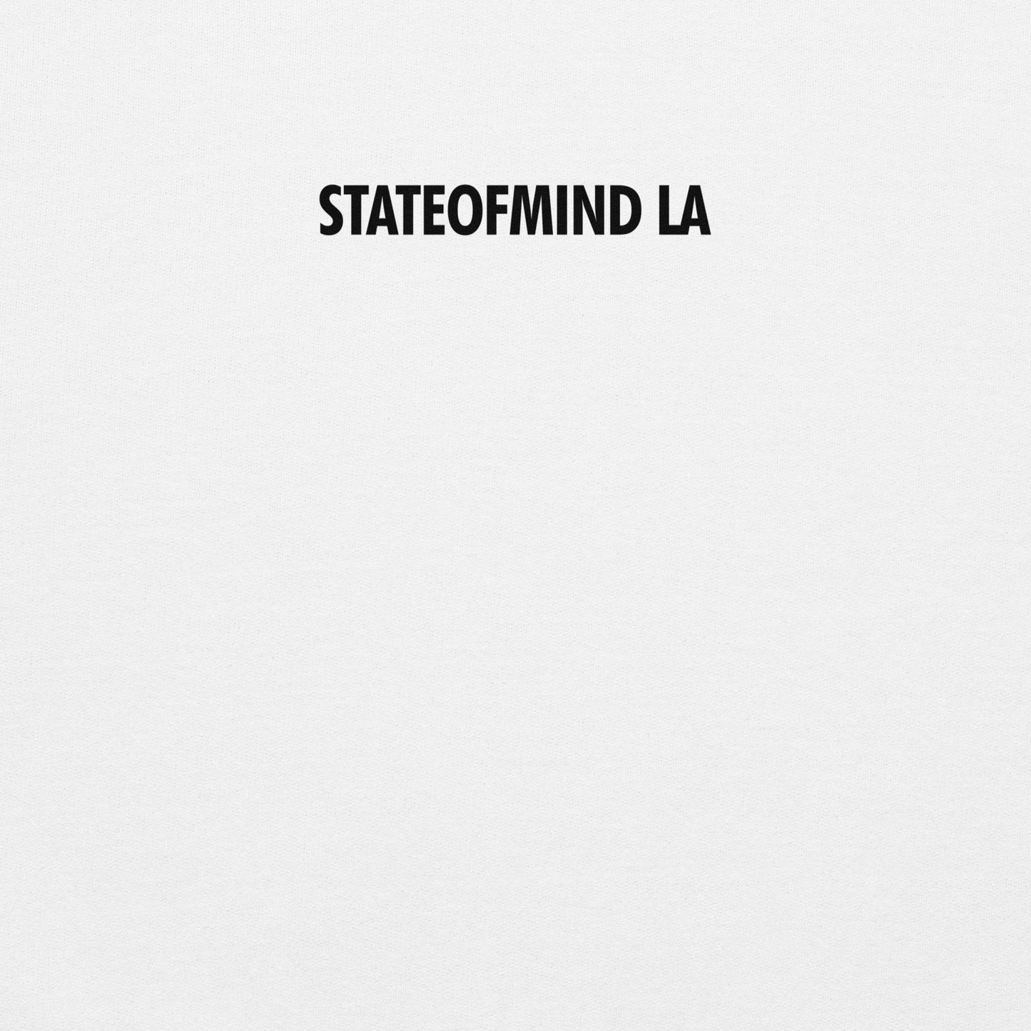 STATEOFMIND LA (black font) DTG Print- crew neck unisex