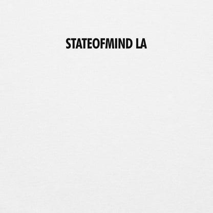 STATEOFMIND LA (black font) DTG Print- crew neck unisex