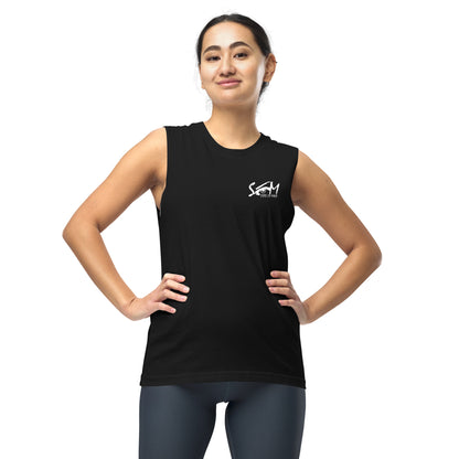 State of Mind Muscle Shirt- Logo Printed DTG