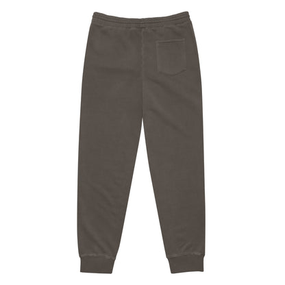 State of Mind Logo Embroidered Unisex pigment-dyed sweatpants