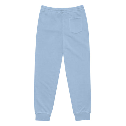State of Mind Logo Embroidered Unisex pigment-dyed sweatpants