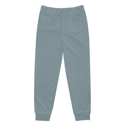 State of Mind Logo Embroidered Unisex pigment-dyed sweatpants