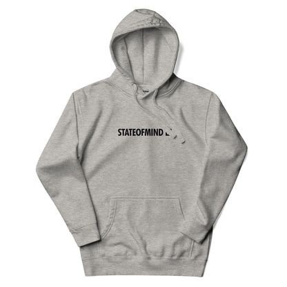 STATEOFMIND LA- (Black Font DTG Print) - Unisex Hoodie