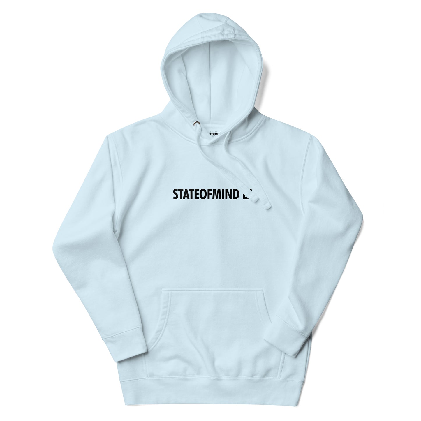 STATEOFMIND LA- (Black Font DTG Print) - Unisex Hoodie