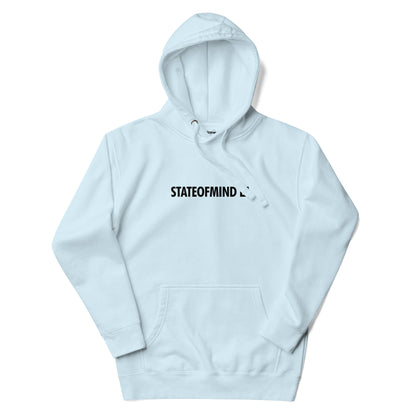 STATEOFMIND LA- (Black Font DTG Print) - Unisex Hoodie