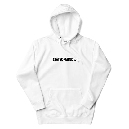 STATEOFMIND LA- (Black Font DTG Print) - Unisex Hoodie