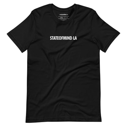 stateofmind LA (Front Name Logo DTG Print)- Unisex staple eco t-shirt