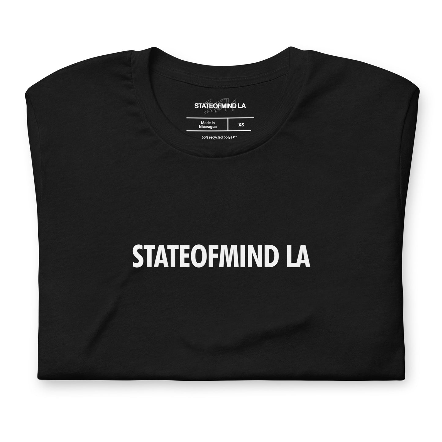 stateofmind LA (Front Name Logo DTG Print)- Unisex staple eco t-shirt