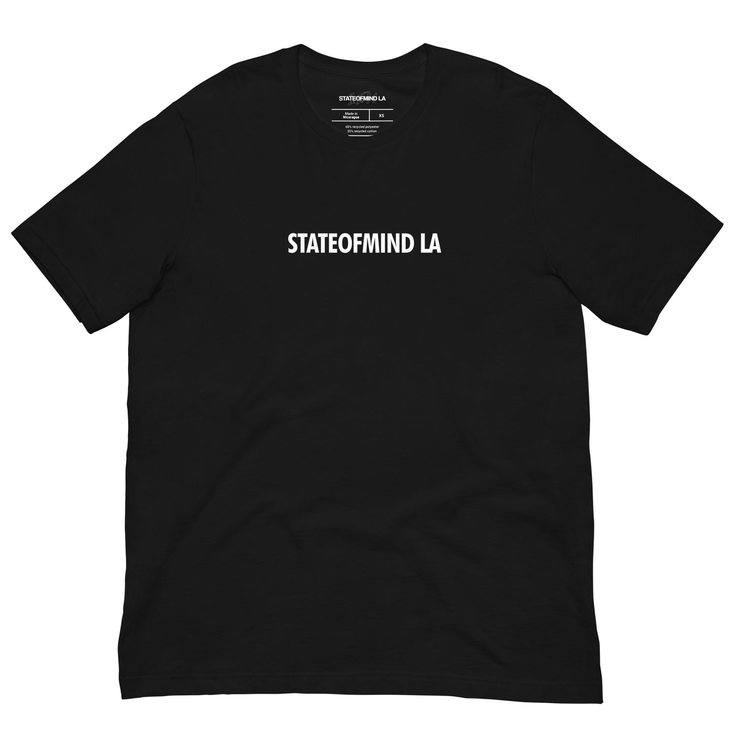 stateofmind LA (Front Name Logo DTG Print)- Unisex staple eco t-shirt