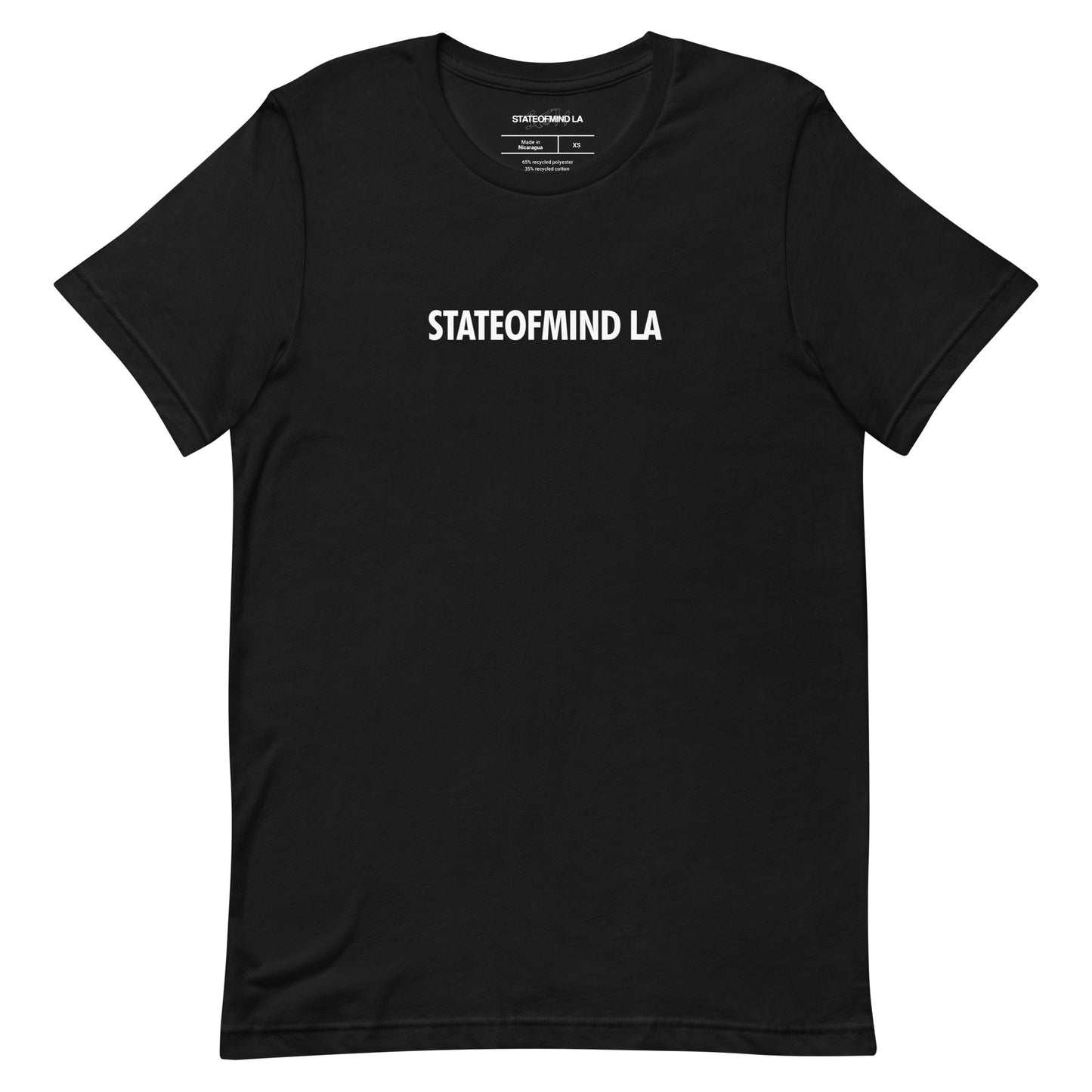 stateofmind LA (Front Name Logo DTG Print)- Unisex staple eco t-shirt