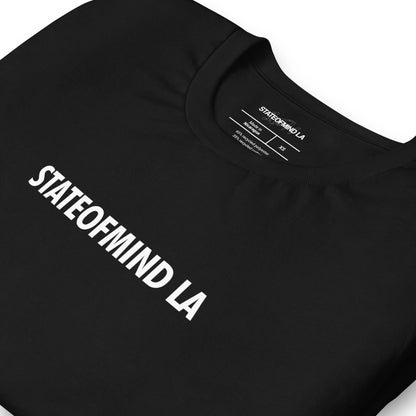 stateofmind LA (Front Name Logo DTG Print)- Unisex staple eco t-shirt