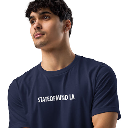 stateofmind LA (Front Name Logo DTG Print)- Unisex staple eco t-shirt