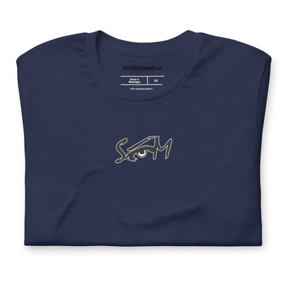 STATEOFMIND LA EYE LOGO- Print DTG- Unisex staple t-shirt