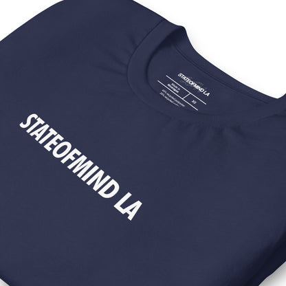 stateofmind LA (Front Name Logo DTG Print)- Unisex staple eco t-shirt