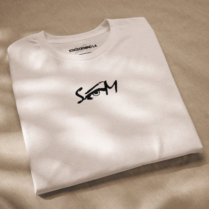 STATEOFMIND LA EYE LOGO- Print DTG- Unisex staple t-shirt